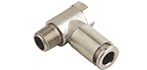 Nickel Plated Brass Air Fitting with BSPP Thread (O-Ring)